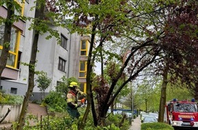 Feuerwehr Herdecke: FW-EN: Unwetter beschert der Feuerwehr zwei kleinere Einsätze