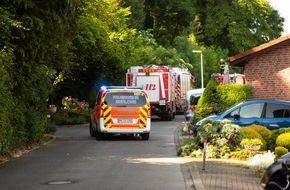 Feuerwehr Iserlohn: FW-MK: Eine leichtverletzte Person bei Einsturz eines Balkons