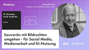 dpa-Akademie: Grundlagen Bildrechte Webinar | dpa Akademie