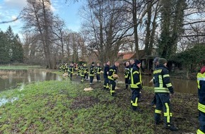 Feuerwehr Flotwedel: FW Flotwedel: Aktualisierte Informationen zur aktuellen Hochwasserlage in der Samtgemeinde Flotwedel