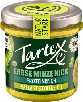 Presseinfo: „Naturstark“ - Tartex bringt Protein-Power aufs Brot, in die Pasta und in Dips