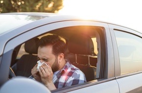 ADAC Hessen-Thüringen e.V.: Achtung: Pollen im Anflug / ADAC gibt Tipps, was Autofahrer bei Heuschnupfen beachten sollten