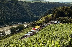 Loreley Touristik: Loreley Touristik: Lasst die „Reben Beben“: Weinsommer an der Loreley