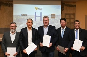 VNG AG: VNG-Presseinformation: VNG, Gruma und Faun prüfen gemeinsames Pilotprojekt für Wasserstoff-Mobilität in Grimma