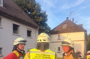 Feuerwehr Plettenberg: FW-PL: Ortsteil K&uuml;ckelheim - Wohnung brennt aus