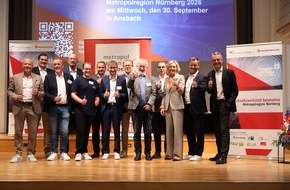 Europ&auml;ische Metropolregion N&uuml;rnberg e.V.: Aus Automotive-Kompetenz entsteht neue Wertsch&ouml;pfung in der Metropolregion N&uuml;rnberg