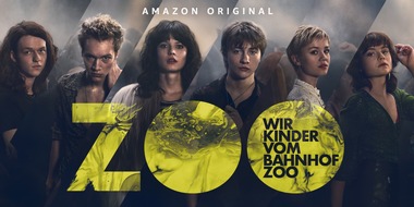 Constantin Television: Amazon Original Serie Wir Kinder vom Bahnhof Zoo: Serienadaption der Constantin Television startet am 19. Februar exklusiv bei Amazon Prime Video in Deutschland, Österreich und der Schweiz