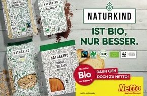 Netto Marken-Discount Stiftung & Co. KG: Biofachmarke NATURKIND im Netto-Regal