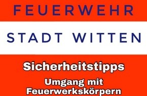 Feuerwehr Witten: FW Witten: Warnhinweise für den Knallkörper- und Raketengebrauch