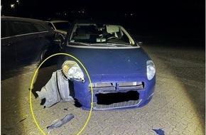 Polizeidirektion Landau: POL-PDLD: Verkehrsunfall unter Alkoholeinwirkung