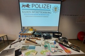 Polizeipräsidium Konstanz: POL-KN: (Singen, Lkrs. KN) Polizei durchsucht mehrere Wohnungen