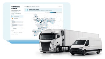 webfleet: Webfleet Commercial Trip Monitor zeigt, wie sich die Verkehrsbedingungen f&uuml;r Fuhrparks in Europas St&auml;dten entwickeln