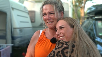 RTLZWEI: Neue Folge "Bella Italia - Camping auf Deutsch": Überraschungsbesuch zu Nicole Fingerhuths Geburtstag