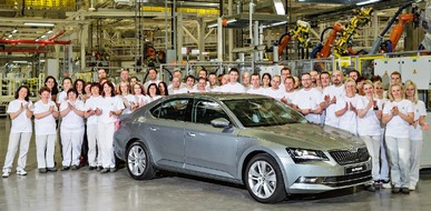Skoda Auto Deutschland GmbH: Neue Ära: Produktionsstart für neuen SKODA Superb (FOTO)