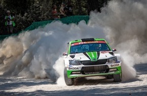 Skoda Auto Deutschland GmbH: Rallye Türkei: WRC 2-Sieg für SKODA Pilot Jan Kopecký - SKODA gewinnt WRC 2-Titel für Teams (FOTO)