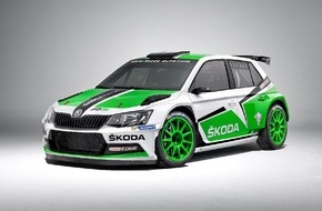 Skoda Auto Deutschland GmbH: Der neue SKODA Fabia R 5 feiert seine Premiere auf den Rallye-Pisten dieser Welt (FOTO)