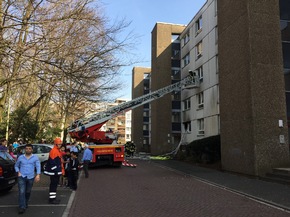 FW-ME: Wohnungsbrand mit Menschenrettung