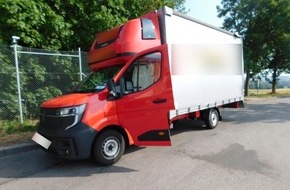 Polizeipr&auml;sidium Ulm: POL-UL: (UL)Ehingen - Polizei zieht maroden Laster aus dem Verkehr / Am Montag kontrollierte die Polizei in Ehingen einen v&ouml;llig desolaten Lkw.