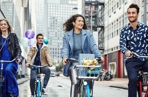 Swapfiets | Swaprad GmbH: Pressemitteilung: Swapfiets expandiert in Europa - Anbieter von Fahrrad-Abos kommt nach London, Mailand und Paris und bietet mehr E-Mobilität