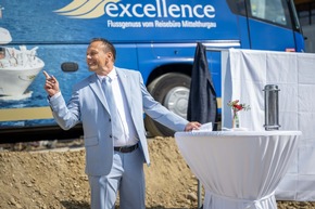Baustart f&uuml;r modernes Reiseterminal der Twerenbold Reisen Gruppe in Frauenfeld