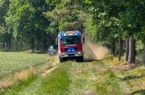 Feuerwehr Flotwedel: FW Flotwedel: Zwei Brandeinsätze innerhalb von fünf Stunden in Eicklingen