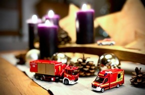 Feuerwehr München: FW-M: Erhöhte Brandgefahr zur Advents- und Weihnachtszeit