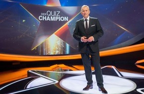ZDF: "Der Quiz-Champion" mit Johannes B. Kerner / Boris Becker und Steven Gätjen erstmals beim Wissens-Wettkampf (FOTO)