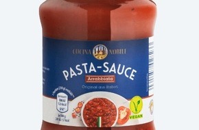 Hügli Nahrungsmittel GmbH: Produktrückruf "NUDELSAUCE, 400-ML." Cucina Nobile der Sorte " Arrabbiata" der Charge 11.08.2025 3.