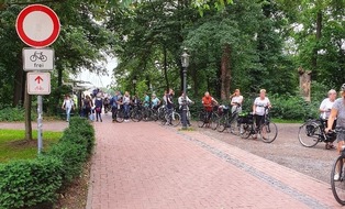 Polizei Minden-Lübbecke: POL-MI: Kein Fahrrad ohne Nummernschild: In drei Stunden 314 Fahrräder registriert