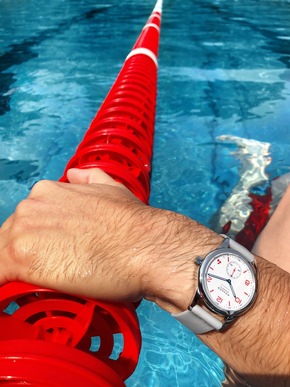 On vacation with a watch