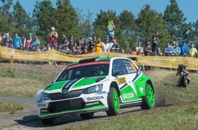 Skoda Auto Deutschland GmbH: Rallye Korsika: SKODA will mit dem Fabia R5 Erfolgsserie in der WRC 2 fortsetzen (FOTO)