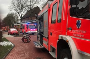 Feuerwehr Bottrop: FW-BOT: Kellerbrand in Wohnhaus