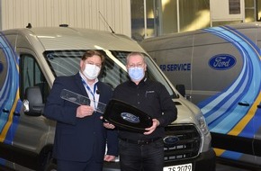 Ford-Werke GmbH: Werkstatt auf vier Rädern: Ford Pro kommt mit 'Mobilen Service-Vans' zu Flottenkunden