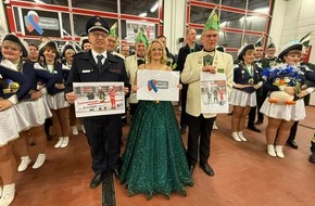 Freiwillige Feuerwehr Bedburg-Hau: FW-KLE: Kampagne "NRW zeigt Respekt!" - Tulpenprinzessin Tina II setzt ein starkes Zeichen gegen Gewalt an Einsatzkräften