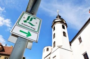 Leipzig Tourismus und Marketing GmbH: Der Lutherweg in Sachsen - eine Wanderung im Zeichen der Reformation / Die Eröffnung des ersten Abschnitts erfolgt am 4. Juni 2014