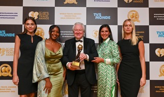 THANDA GROUP TRIUMPHIERT MIT ZWEI "WORLD WINNERS" AUSZEICHNUNGEN  BEI DEN WORLD TRAVEL AWARDS 2023