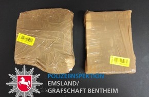 Polizeiinspektion Emsland/Grafschaft Bentheim: POL-EL: Bad Bentheim - 1,2 Kilogramm Kokain gefunden