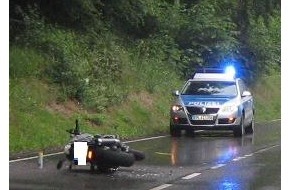 Polizeidirektion Neustadt/Weinstraße: POL-PDNW: Durchfahrtskontrolle Motorradfahrer Elmsteiner Tal