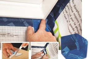 MOLL bauökologische Produkte GmbH: Neu: 3D-Innen- und Außeneckenformteile für Anschlüsse bei Ecken und Balken - Perfekte Lösung für Dachflächenfenster (BILD)