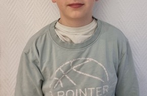 Polizeipr&auml;sidium Mittelhessen - F&uuml;hrungs- und Lagedienst: POL-GI: Landkreis Marburg-Biedenkopf: 11-J&auml;hriger Tom R. aus Biedenkopf erneut vermisst