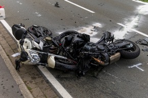 FW-MK: Verkehrsunf&auml;lle mit Motorrad &amp; Fahrrad