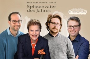 Mestemacher GmbH: "Spitzenväter boomen!" Prof. Dr. Ulrike Detmers / Mestemacher Preis Spitzenvater des Jahres am 8. März 2019 im Hotel InterContinental Berlin