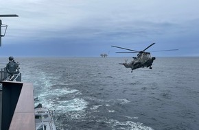 Presse- und Informationszentrum Marine: Deutsche Marine beteiligt sich am Schutz der kritischen maritimen Infrastruktur Norwegens