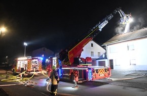 Freiwillige Feuerwehr Olsberg: FF Olsberg: Wohnhausbrand in Olsberg