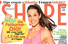 Bauer Media Group, Shape: Jetzt in SHAPE: Fitnessprogramme im Vergleich - halten sie, was sie versprechen?