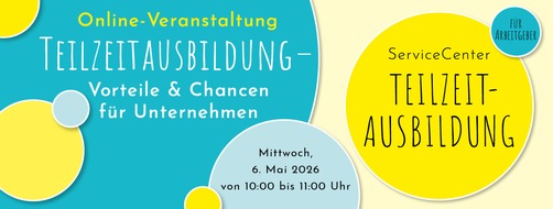 KWB Koordinierungsstelle Weiterbildung und Besch&auml;ftigung e.V.: Veranstaltungshinweis: Teilzeitausbildung &ndash; Vorteile und Chancen f&uuml;r Unternehmen