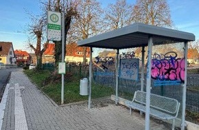 Polizeiinspektion Göttingen: POL-GÖ: (400/2025) Erneute Graffiti-Schmierereien im Bereich der Grundschule Gieboldehausen - Polizei ermittelt und sucht Zeugen