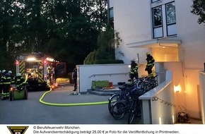 Feuerwehr München: FW-M: Brand im Müllraum (Mittersendling)