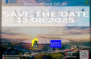 Polizei Gelsenkirchen: POL-GE: Blaulichtlauf in Gelsenkirchen geht wieder an den Start