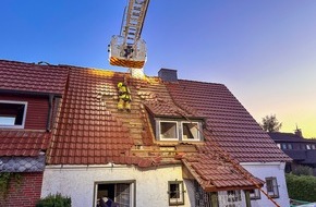Kreisfeuerwehr Oldenburg: FW-OLL: Feuerwehr Wildeshausen f&uuml;hrt praxisnahen Sonderdienst in Abbruchobjekt durch